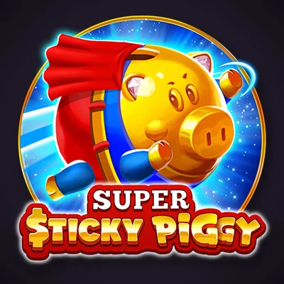 Super Sticky Piggy pokie by Booongo: game icon