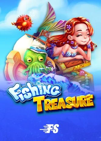 Fishing Treasure fishing game by FastSpin: cover art