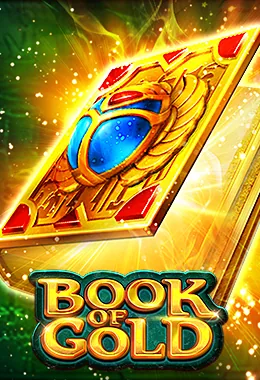 Book of Gold pokie by JILI: cover art