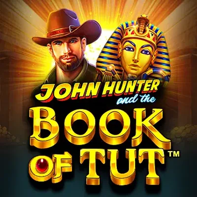 John Hunter and the Book of Tut pokie by Pragmatic Play: cover art