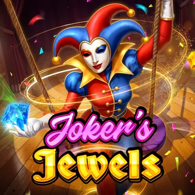 Joker's Jewels pokie by Pragmatic Play: cover art