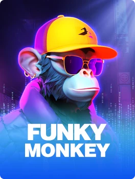 Funky Monkey pokie by VPower: cover art