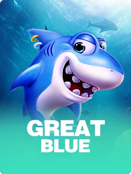 Great Blue pokie by VPower: cover art